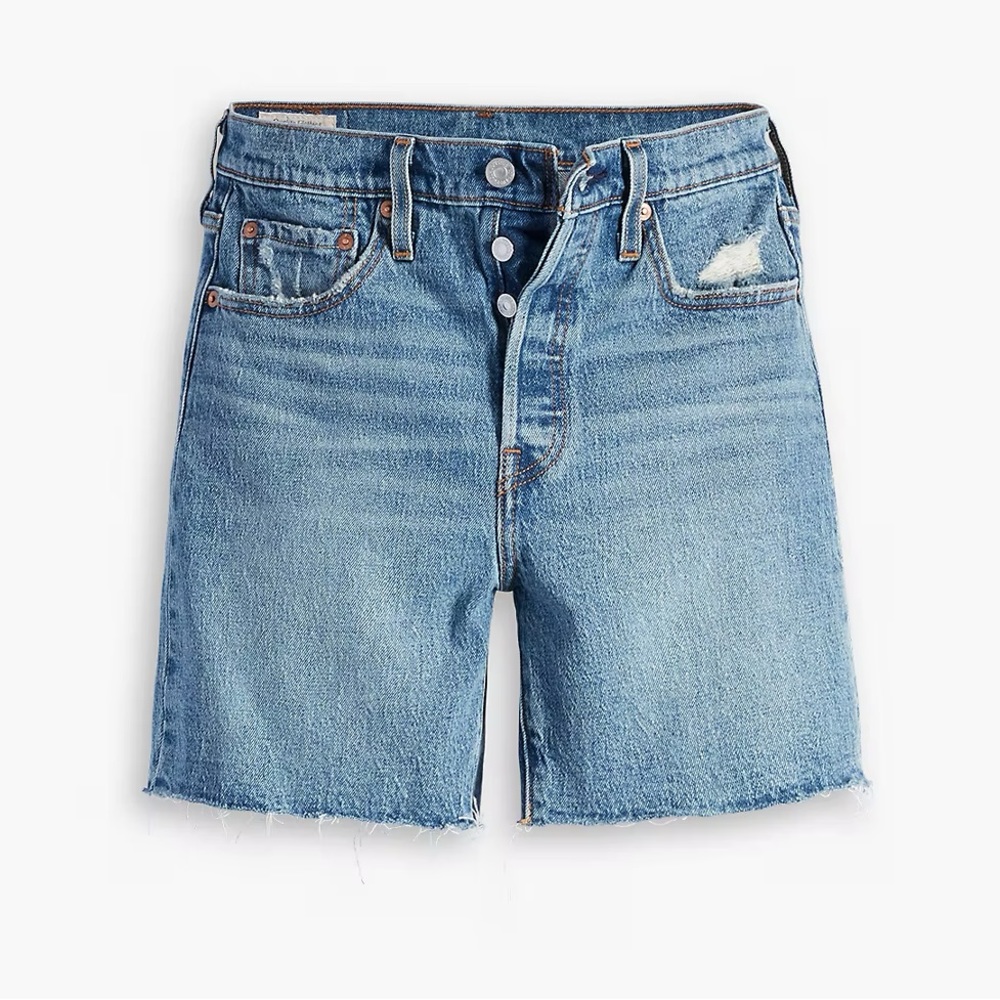 Levi's® Premium 501® MID THIGH WOMEN'S SHORTS Orig $69